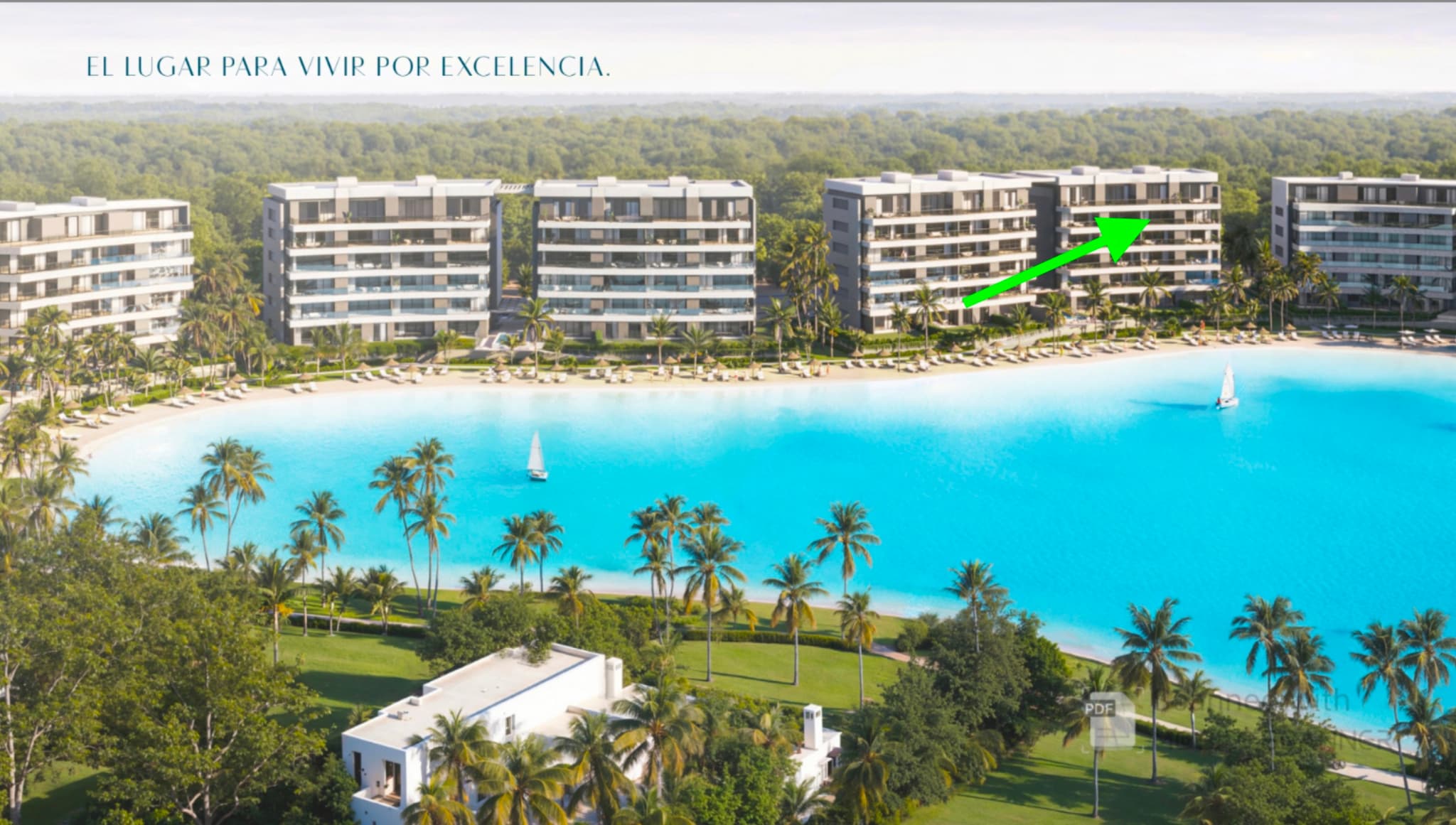 Depto 2 Dormitorios · Sunset View Sobre Laguna · Aquaterra Luque · Entrega 2027 — foto 1