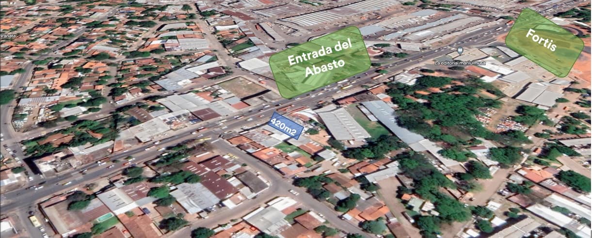 Se Vende Tinglado Casi Frente Al Mercado De Abasto De Asunción