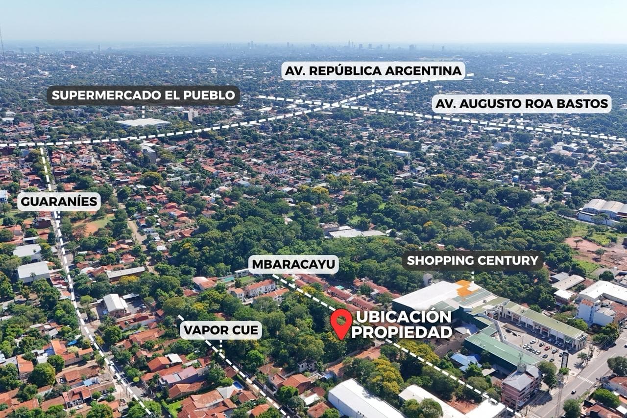 Terreno En Lambare De 2.264 M2 A Metros De Casique