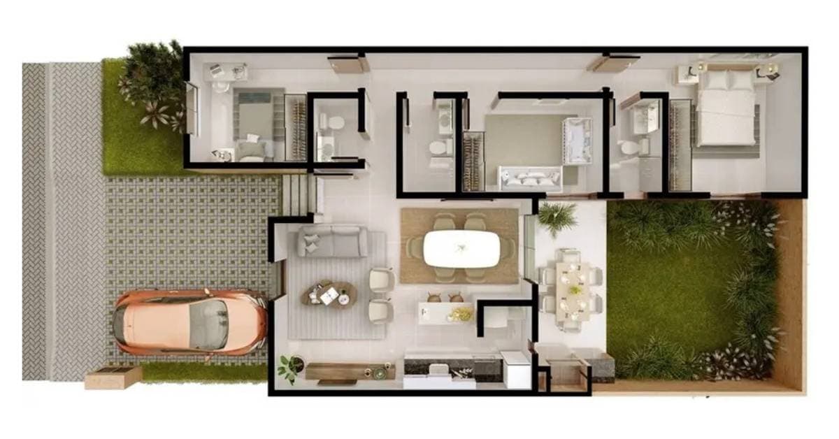 Casa en Barriocerrado MIRAFLORES - MORA KUE, foto 5