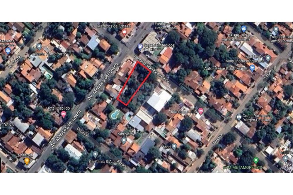 Terreno de 747 m2 en Venta. Bo. Pilar, Lambaré