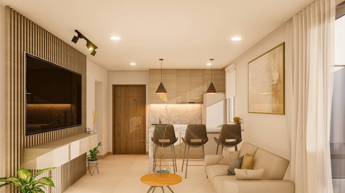Departamento 1 dormitorio en pozo en ykua sati, foto 3
