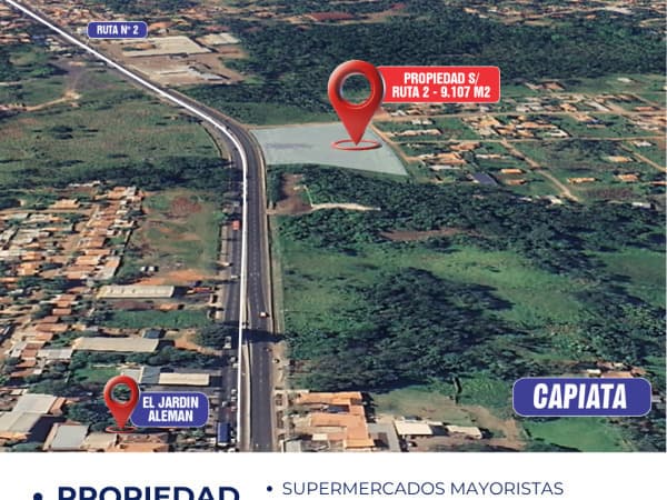 TERRENO de 9.107 m2 en Capiata, foto 1
