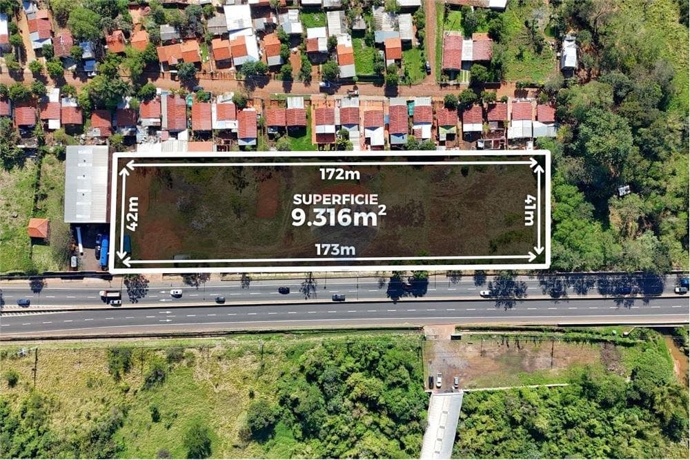 Gran Terreno sobre Ruta 2 - 204 m sobre Ruta