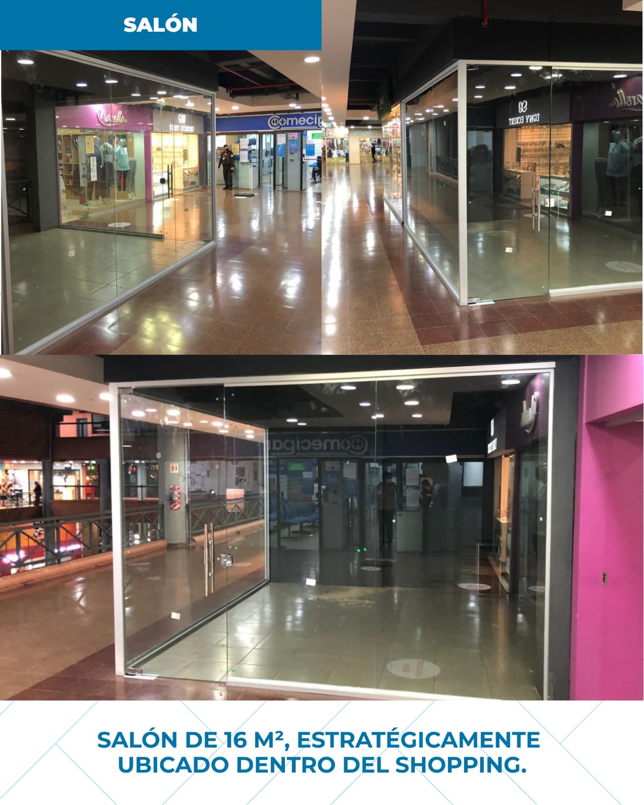 Salón comercial estratégico en Shopping sobre Eusebio Ayala, foto 3