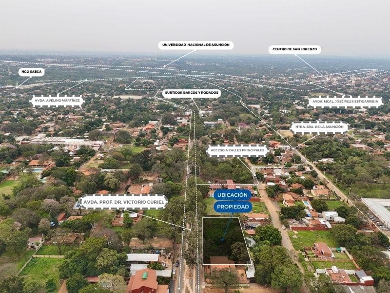 Terreno de 1485 m2 a Del Palacio Justicia de S Lorenzo Sobre la Avda, foto 2