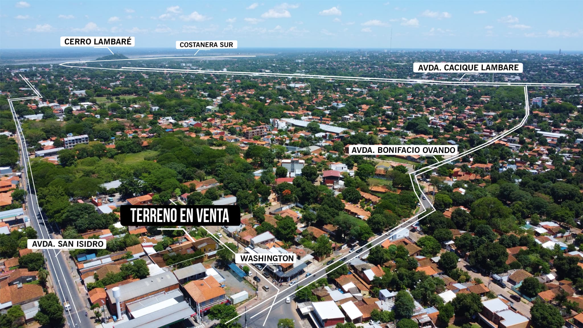 En venta terreno de 390 m2 en Lambaré zona bonifacio ovando, foto 3
