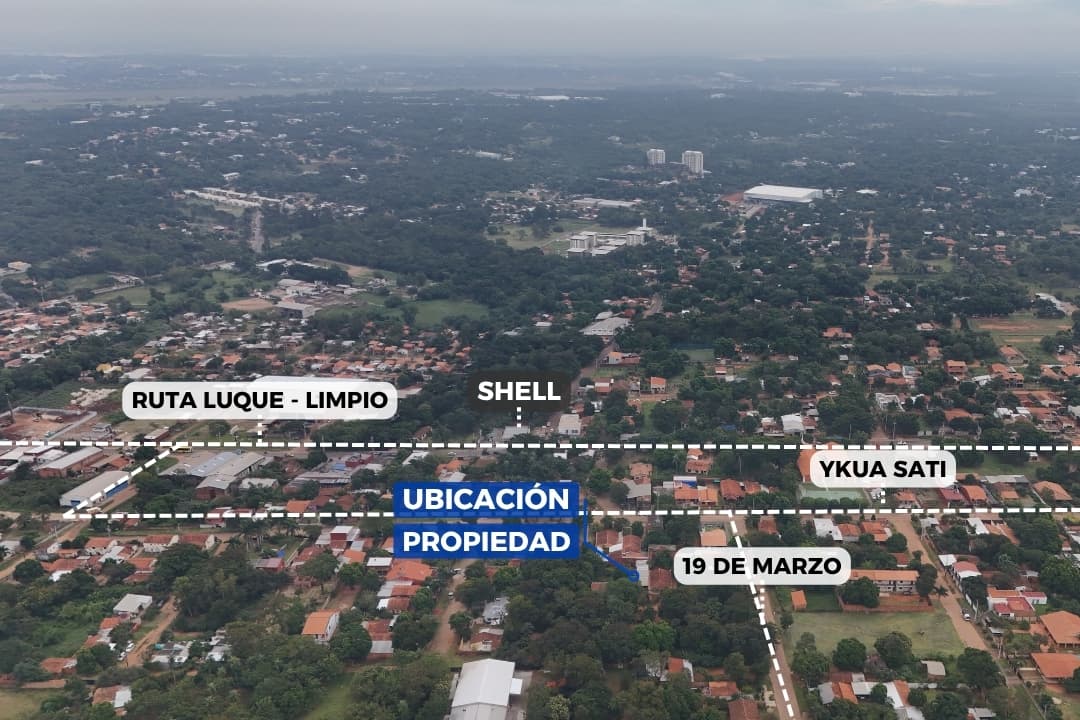 Terreno + pequeña construcción en Venta Luque Moracue, foto 3