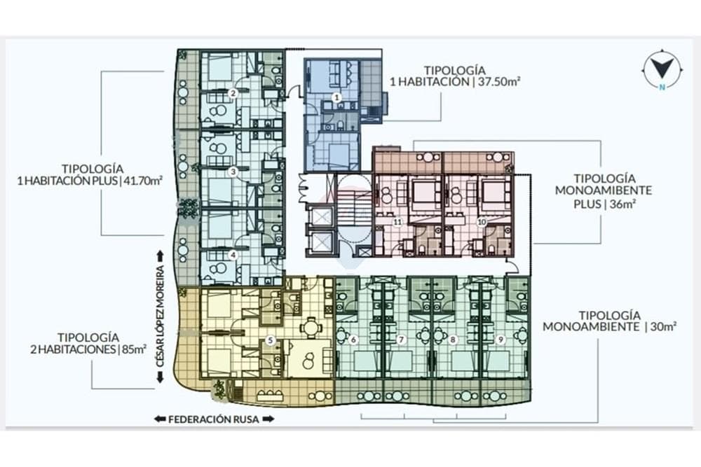 Departamento 1 habt — foto 5