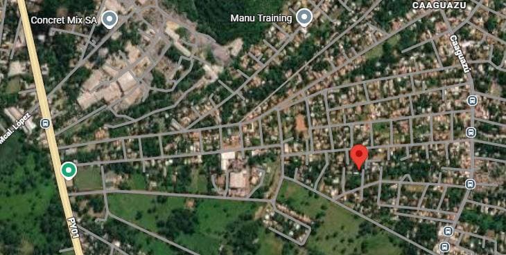 Terreno en venta en Ñemby – barrio caaguazú