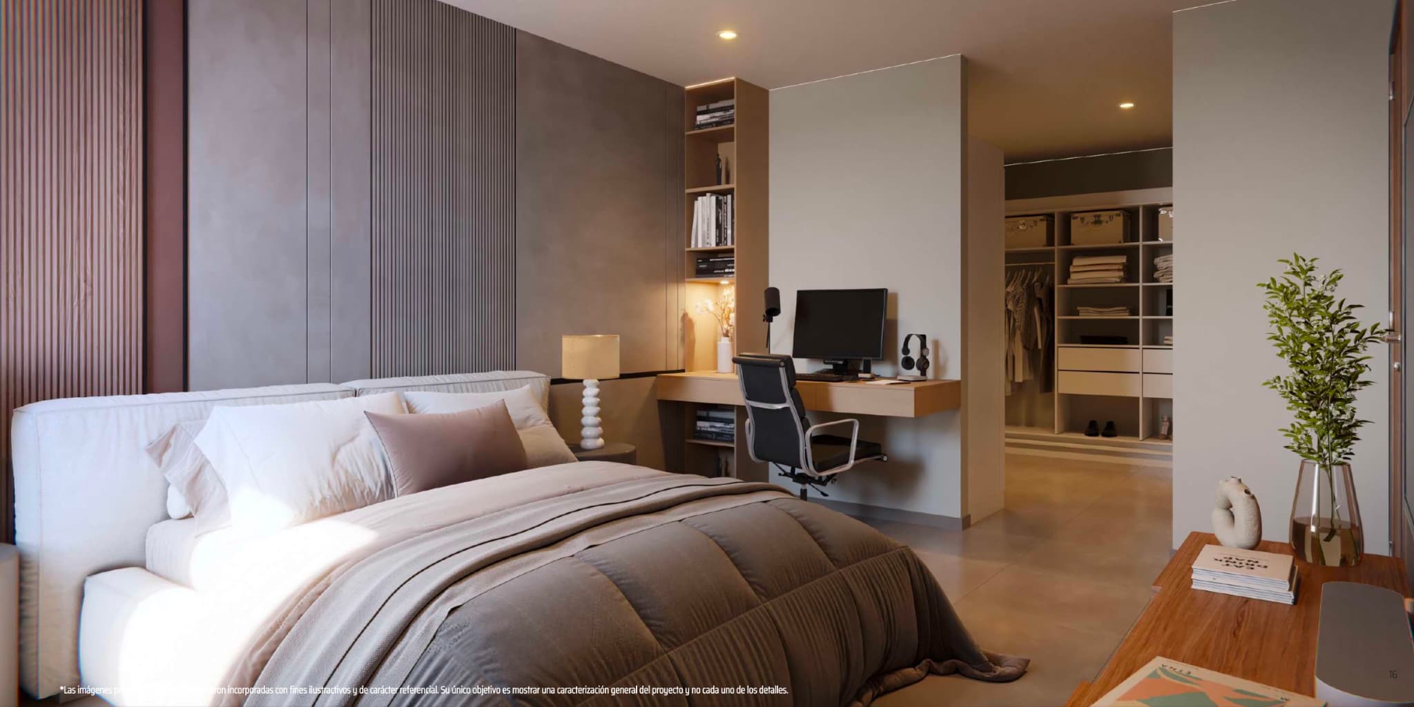 En venta departamento de tres dormitorios en Las Lomas — foto 2