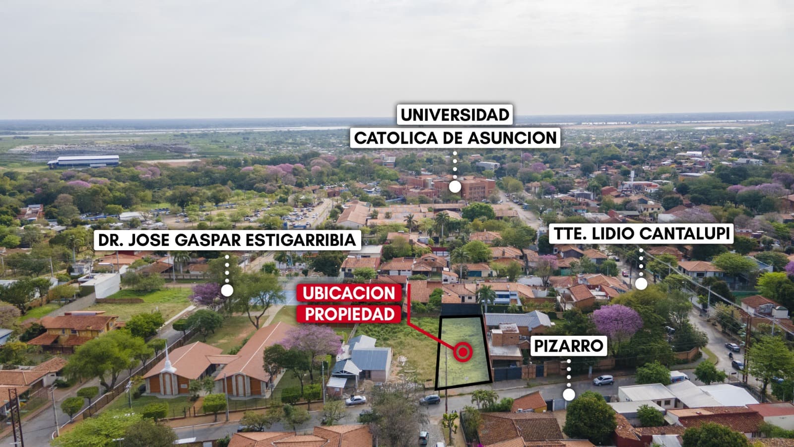 En venta amplio terreno zona universidad catolica de Asunción, foto 3