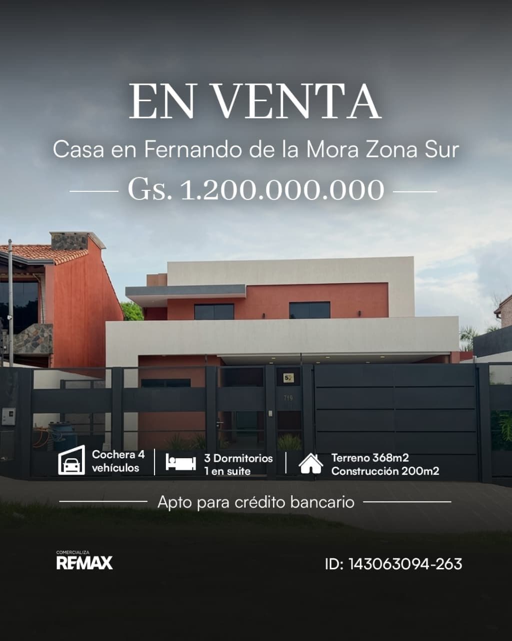 EN VENTA | Hermosa Casa en Fernando de la Mora – Zona Sur