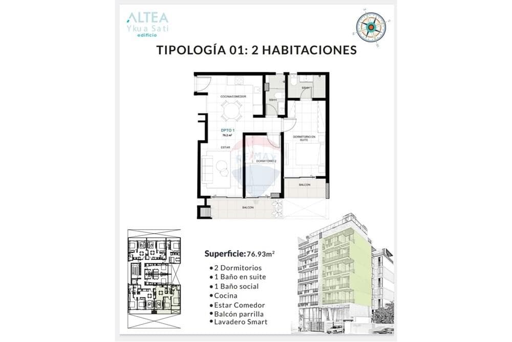 Departamento en ycua sati, foto 2