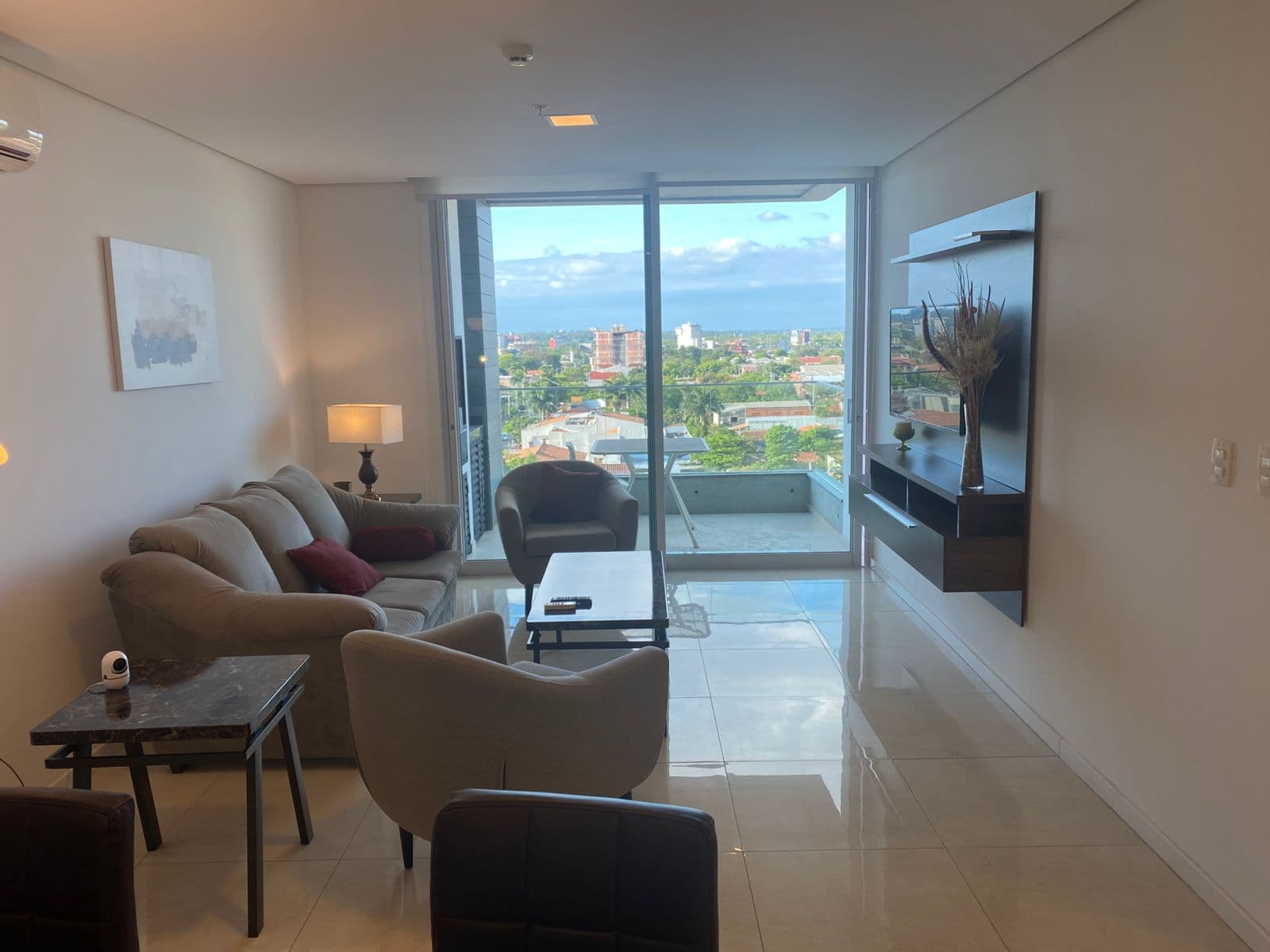 ✨alquiler departamento amoblado en edificio altamira ycua sati | piso 7 ✨ — foto principal