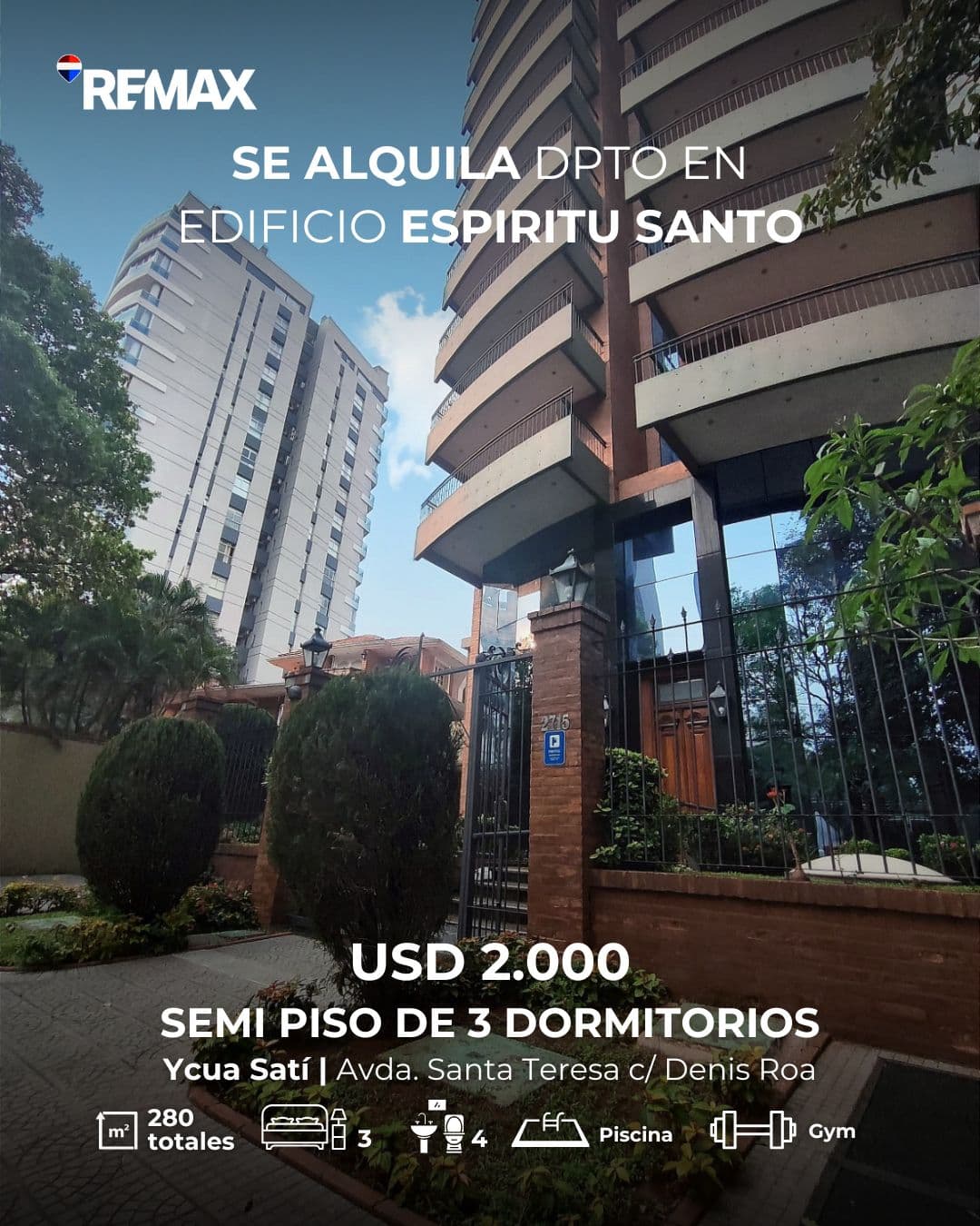Semipiso en alquiler en Ycua Sati, a metros de Paseo la Galería, foto 2