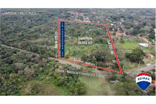 Terreno-Venta-Mcal. Francisco Solano Lopez, Valle Pucú, Aregua, Central