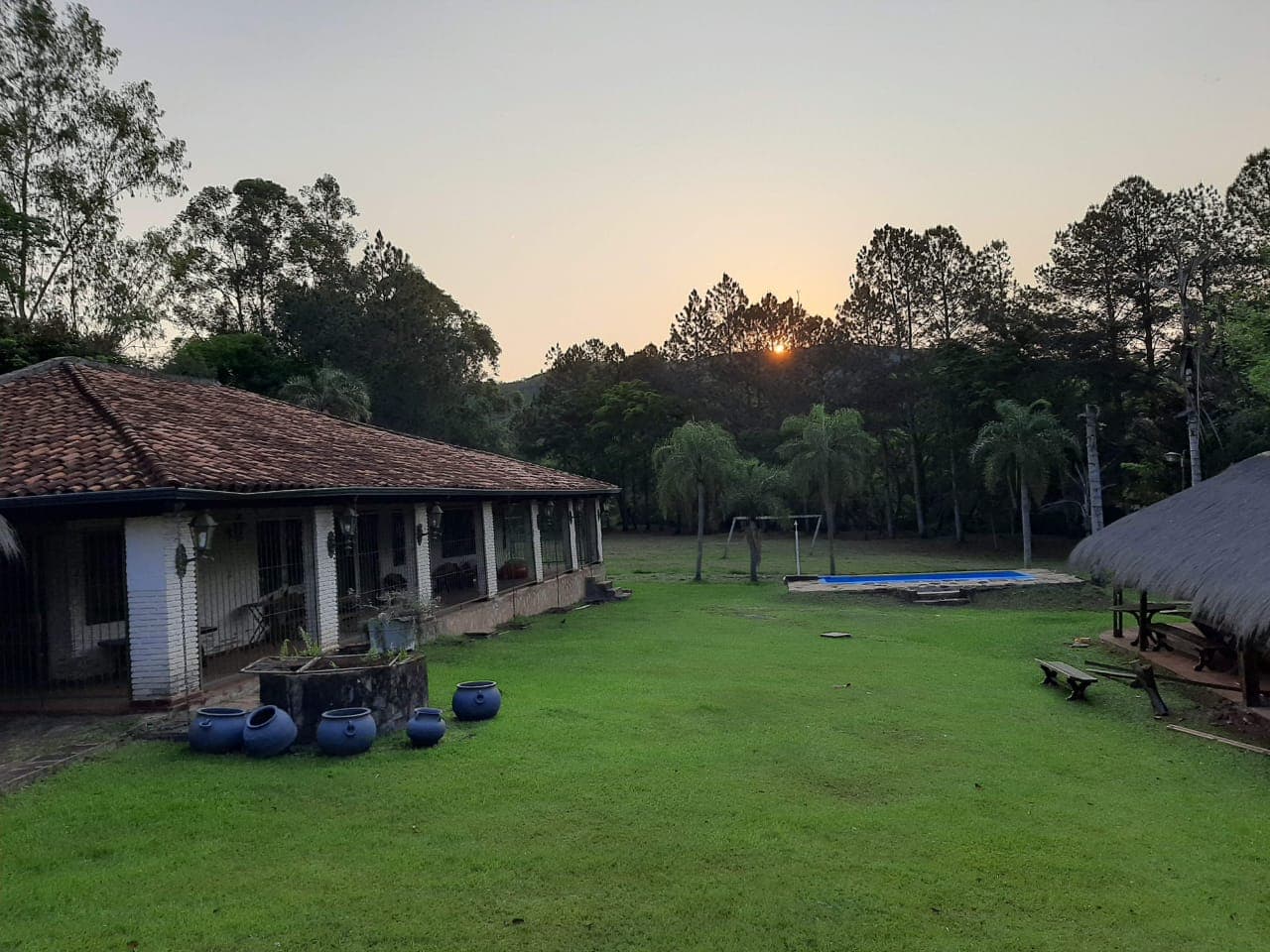 Disponible En Venta 8 Hectáreas En Caacupé Con Arroyo Y Piscina