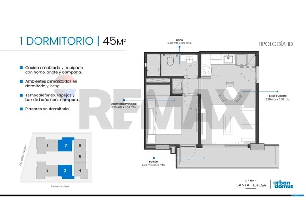 Departamento en Urban Santa Teresa — foto 1