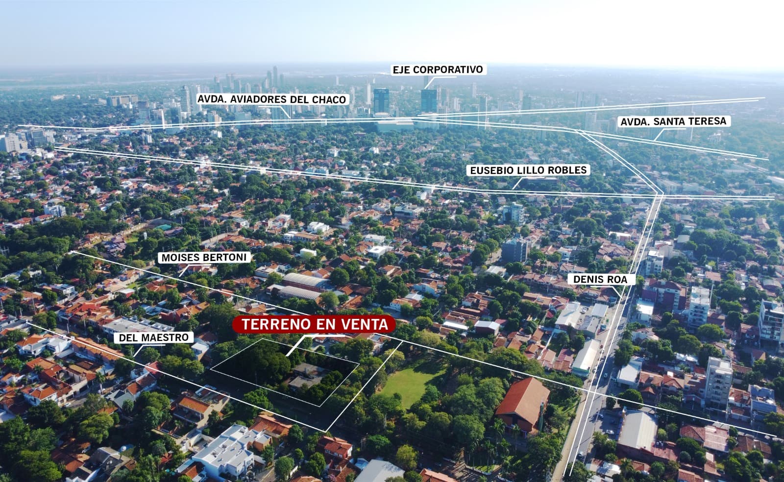 Terreno de 3,850 M2 en Asunción Bº San Cristóbal, foto 4