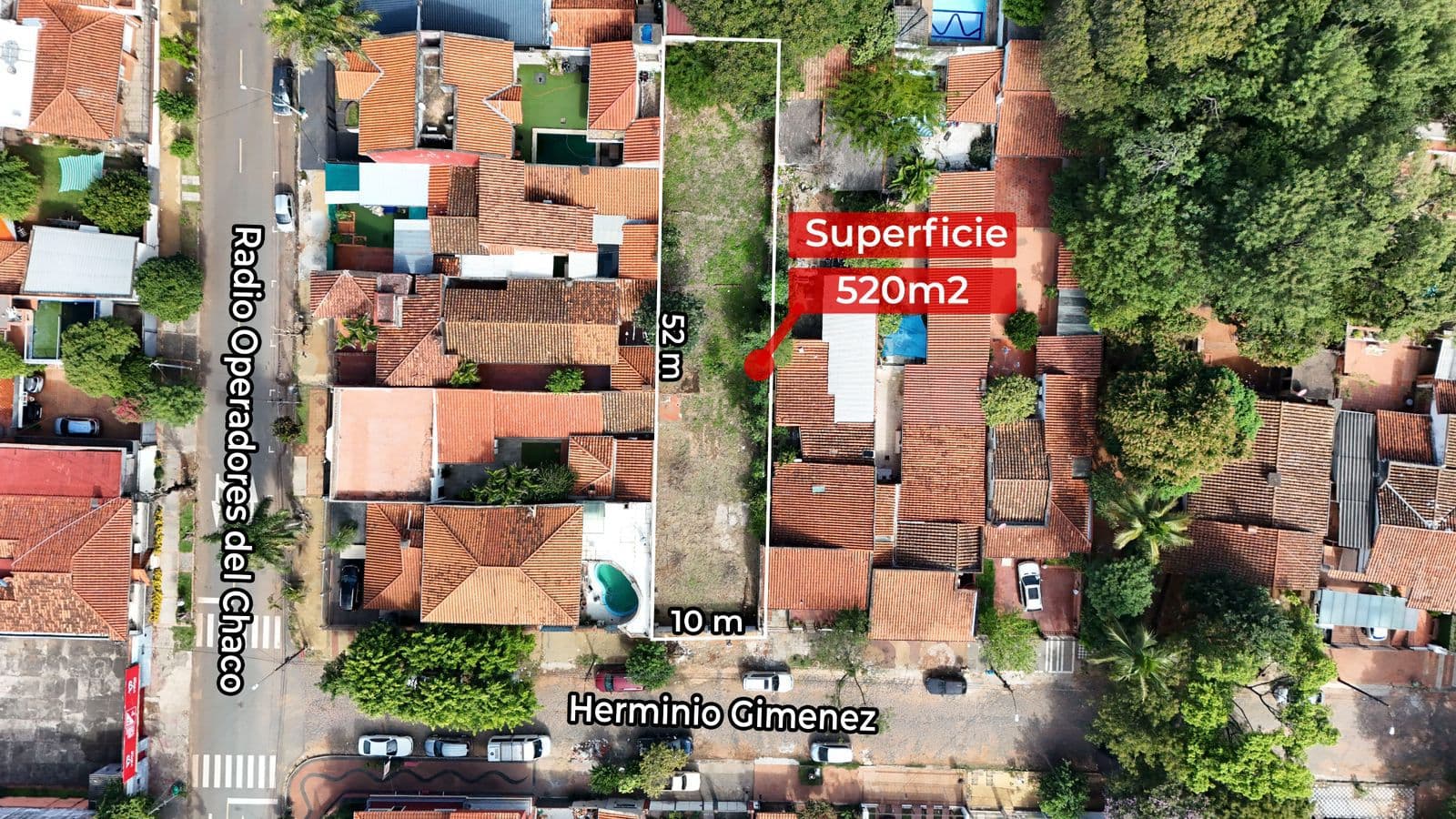 En venta importante terreno zona seminario de asuncion