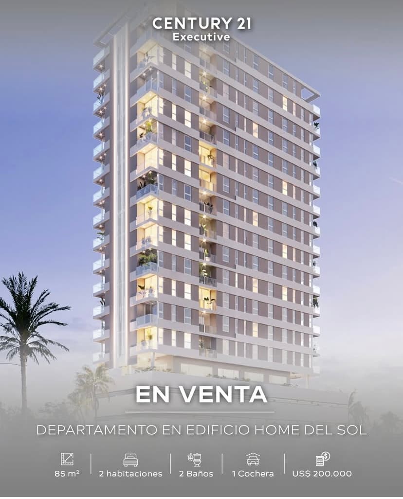 Departamento de dos dormitorios en el Edif Home del Sol, foto 1