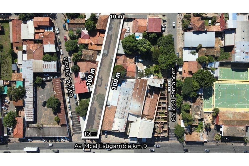Terreno de 1.050 m2 sobre Ruta Mcal. Estigarribia, foto 3