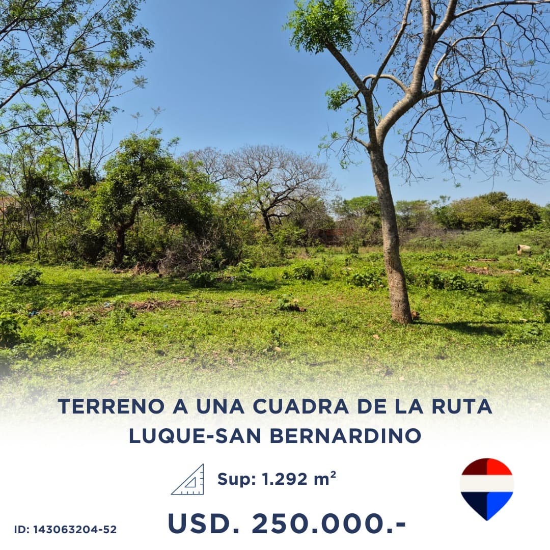 Terreno en San Bernardino, foto 1