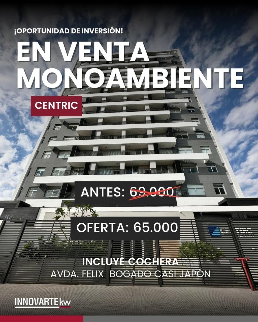 Departamento en Centric