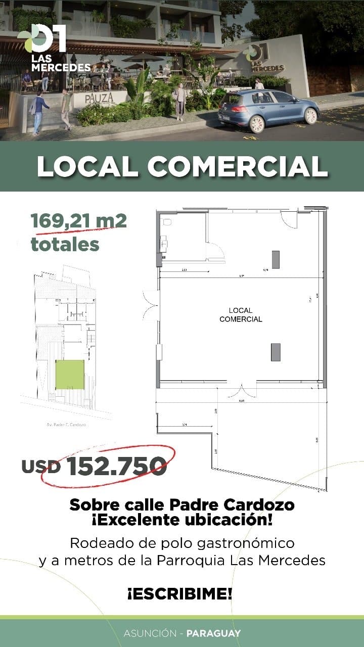 local comercial en pozo en barrio Las Mercedes de Asuncion, foto 1