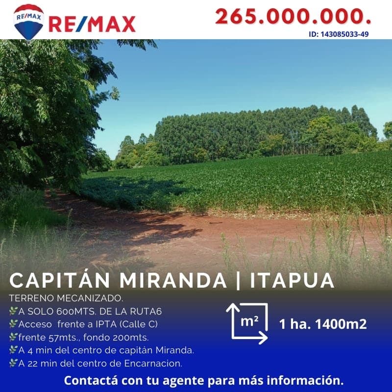 terreno en capitan mira da, foto 1
