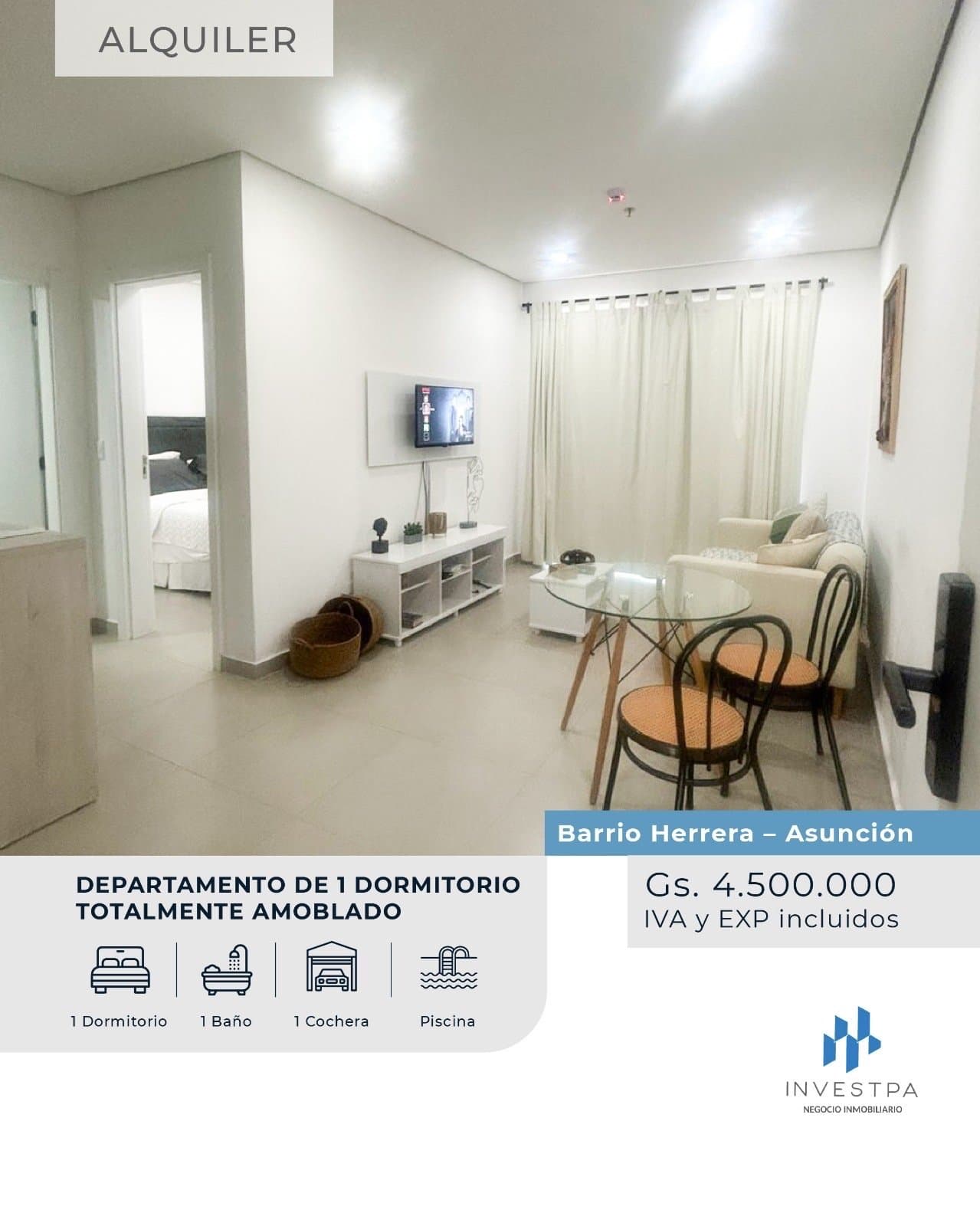 Hermoso Departamento De Una Habitacion — foto 1