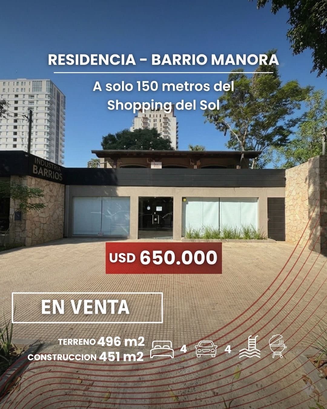 Residencia en Venta a metros del Shopping del Sol, foto 1