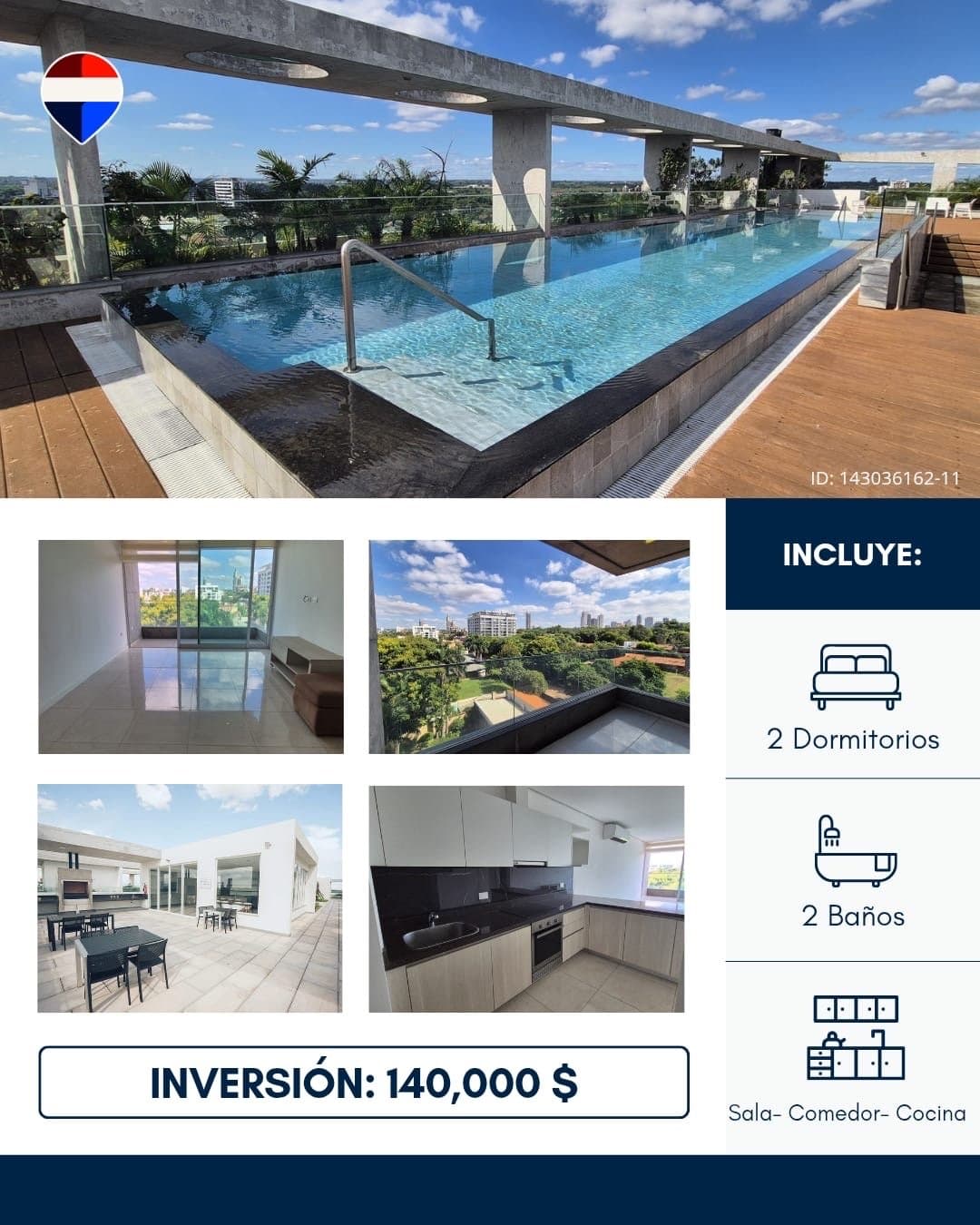 Vendo departamento en asunciom barrio san jorge