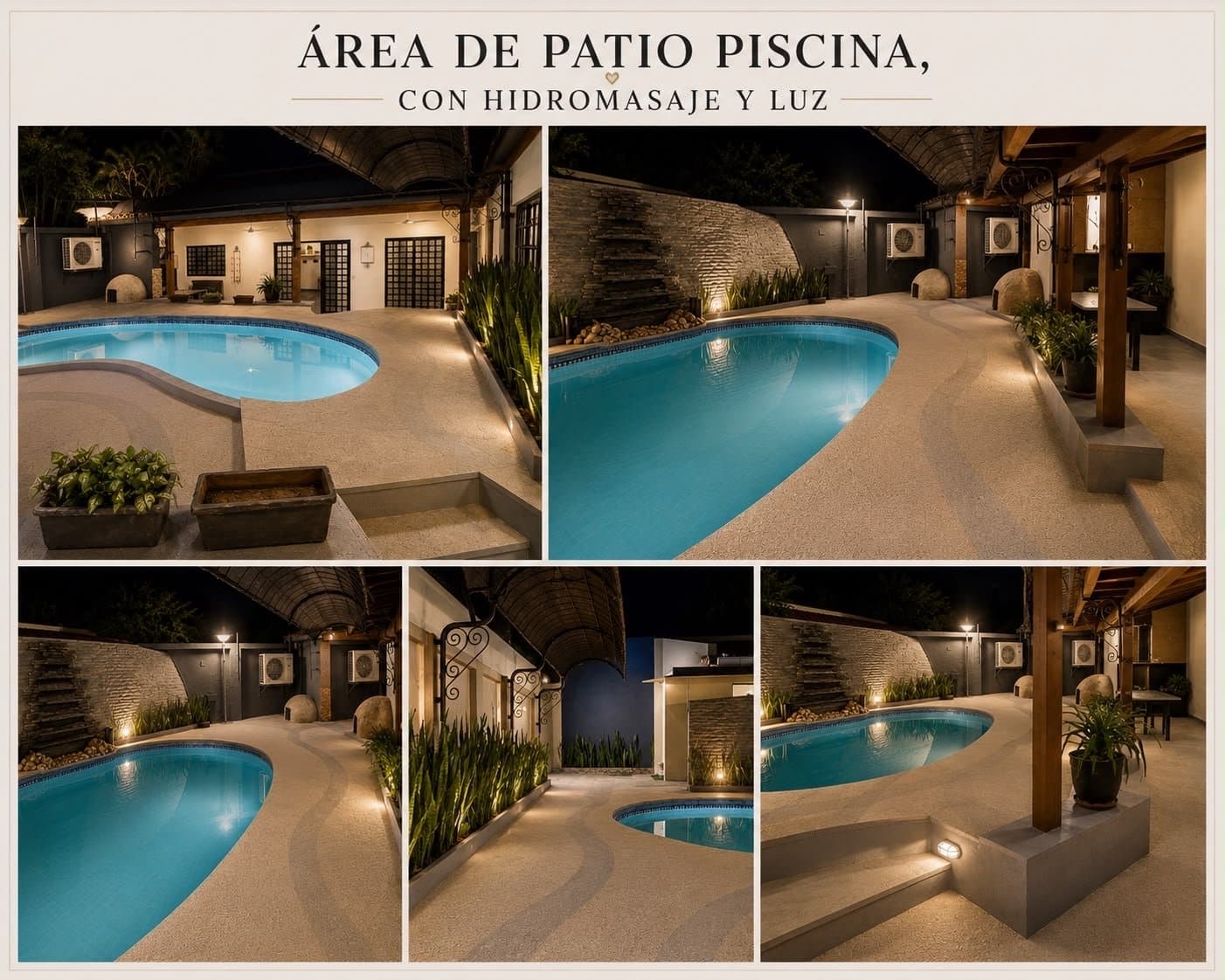 Amplia casa con piscina en Barrio Pettirossi