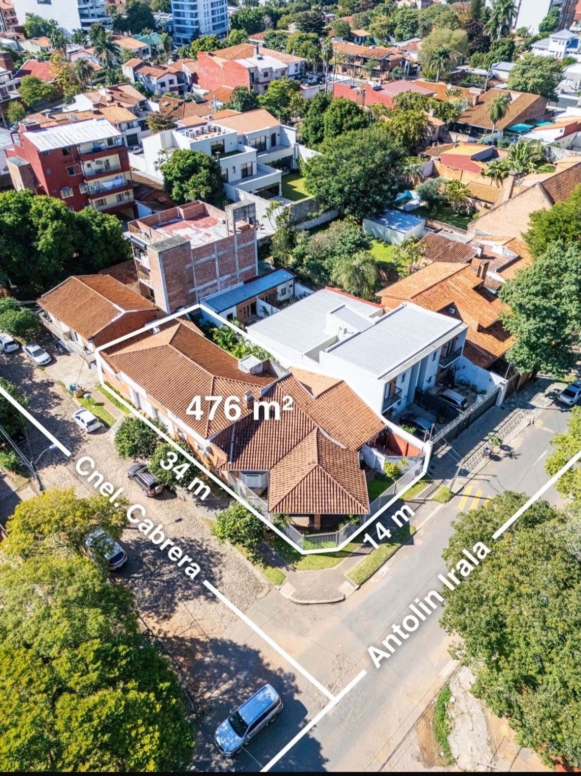 Vendo casa a demoler en esquina barrio san cristobal zonidificacion AR2B