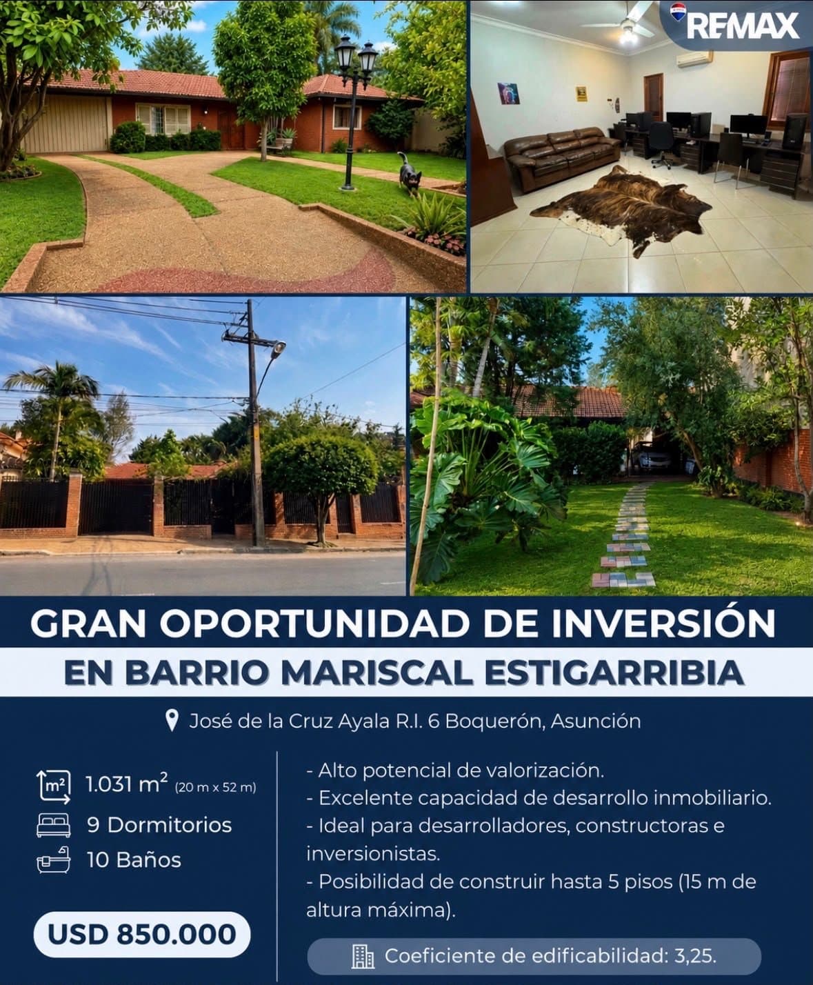 Vendo Residencia En Asuncion