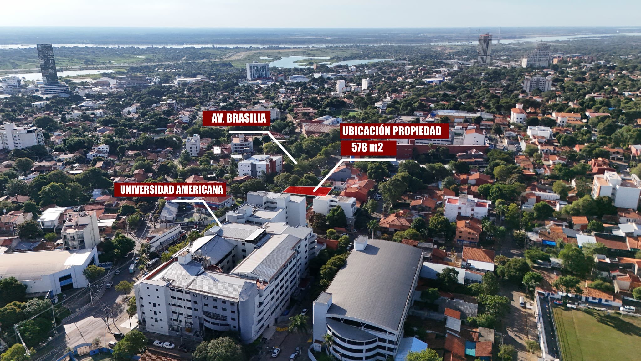 Terreno sobre la avda brasilia — foto 2