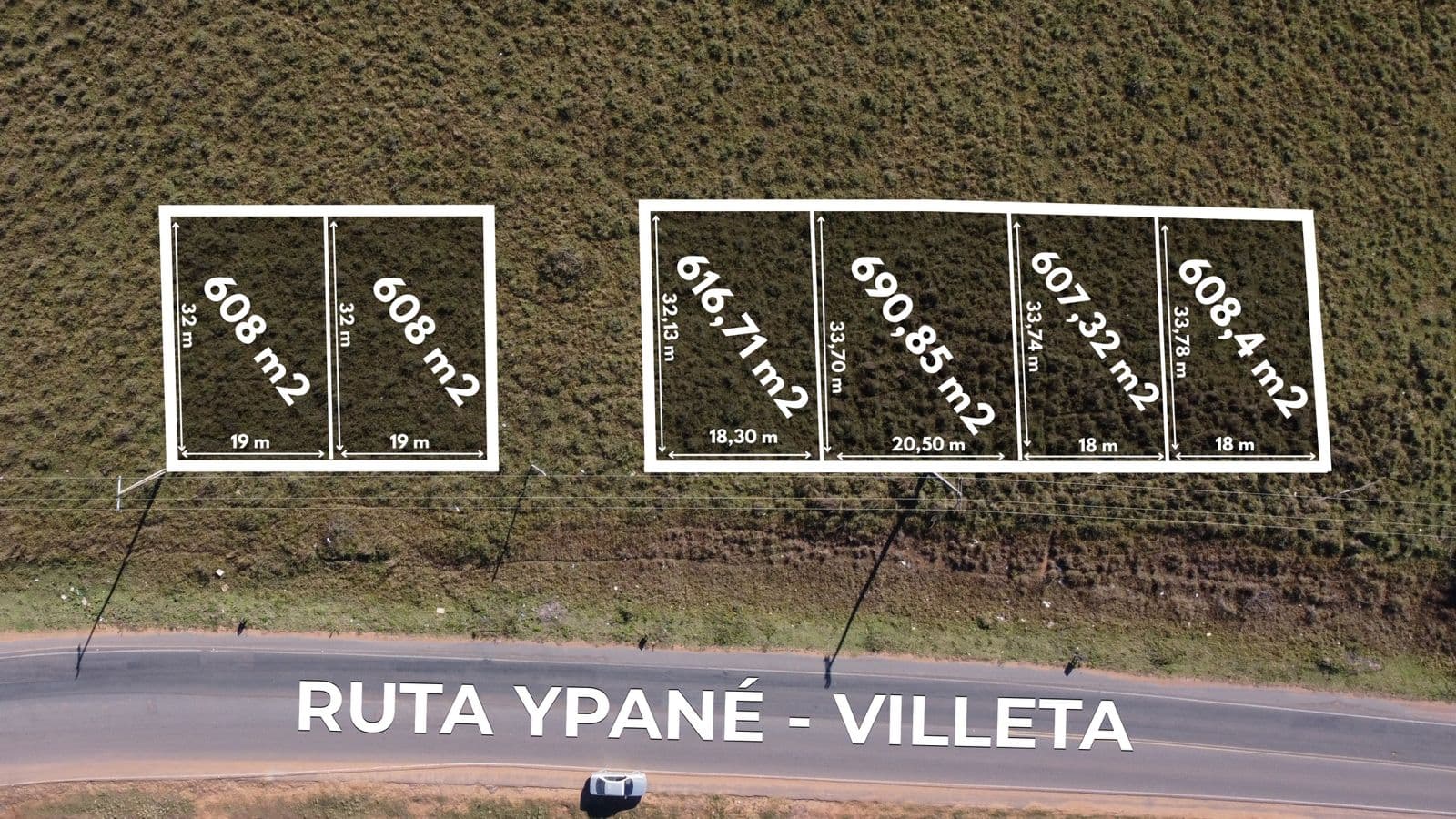 En venta 6 lotes en Ypane - Villeta, foto 2