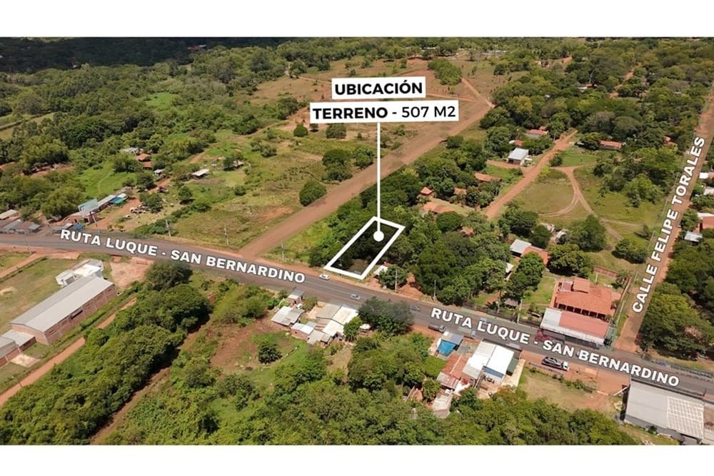 Terreno en venta ruta Luque-sanber