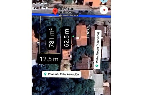 Venta Terreno en Barrio Panambi Reta, Lambare