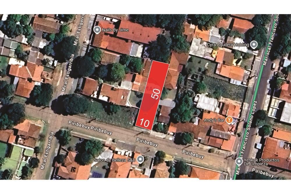 Terreno de 500 m² en bo. Kennedy-Lambaré, foto 2