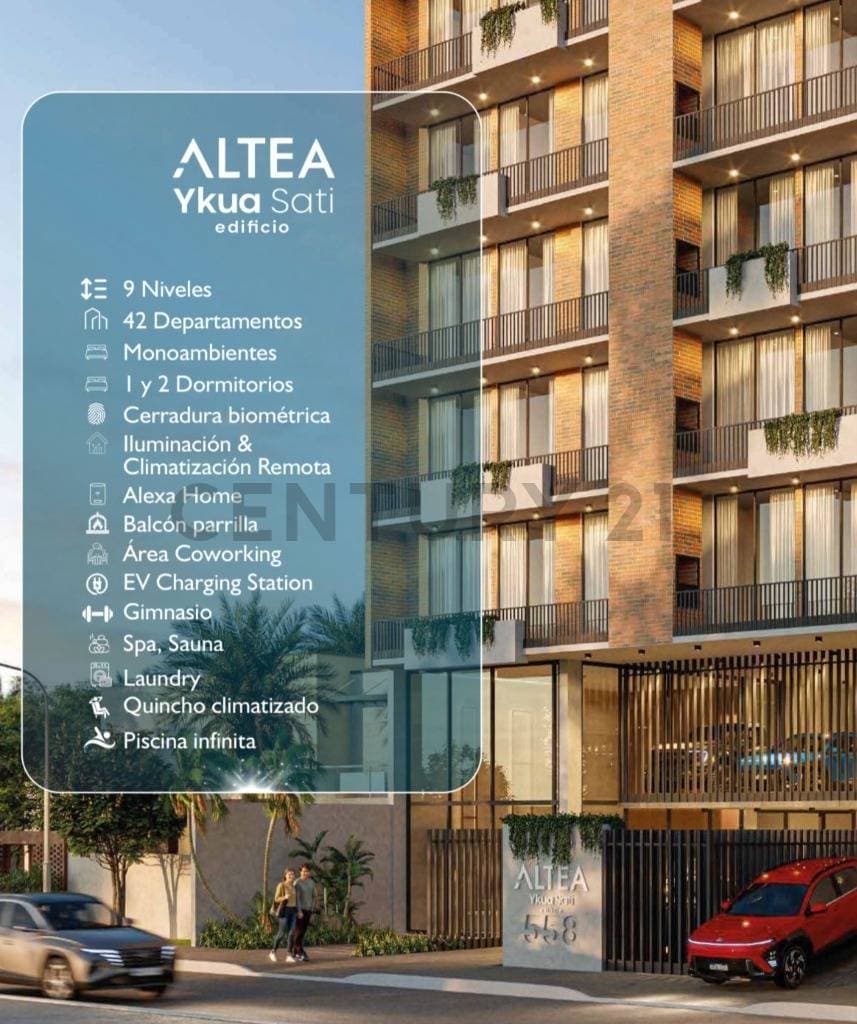 Vendo departamento de un dormitorio en altea ykua sati