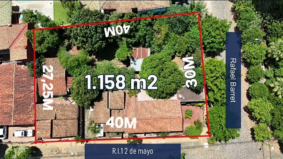 Vendo amplio terreno en barrio los laureles!! 1.158 m3