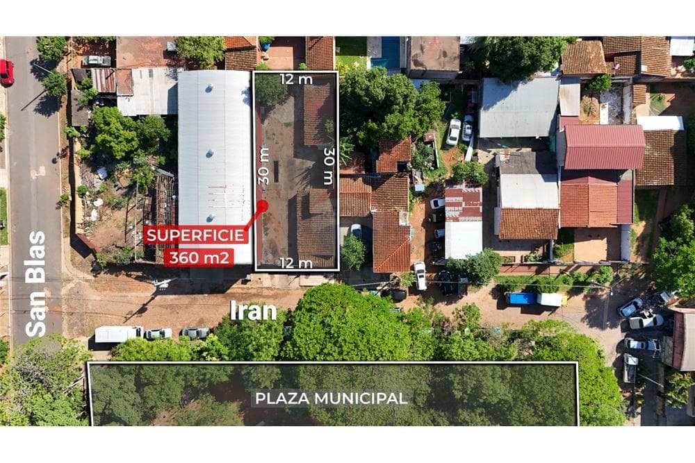 Vendo Terreno en San Lorenzo a cuadras de Salemma