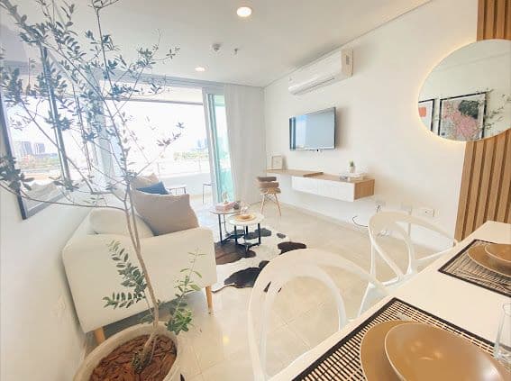 Depto amoblado de 1 dormitorio sobre santa teresa — foto 4