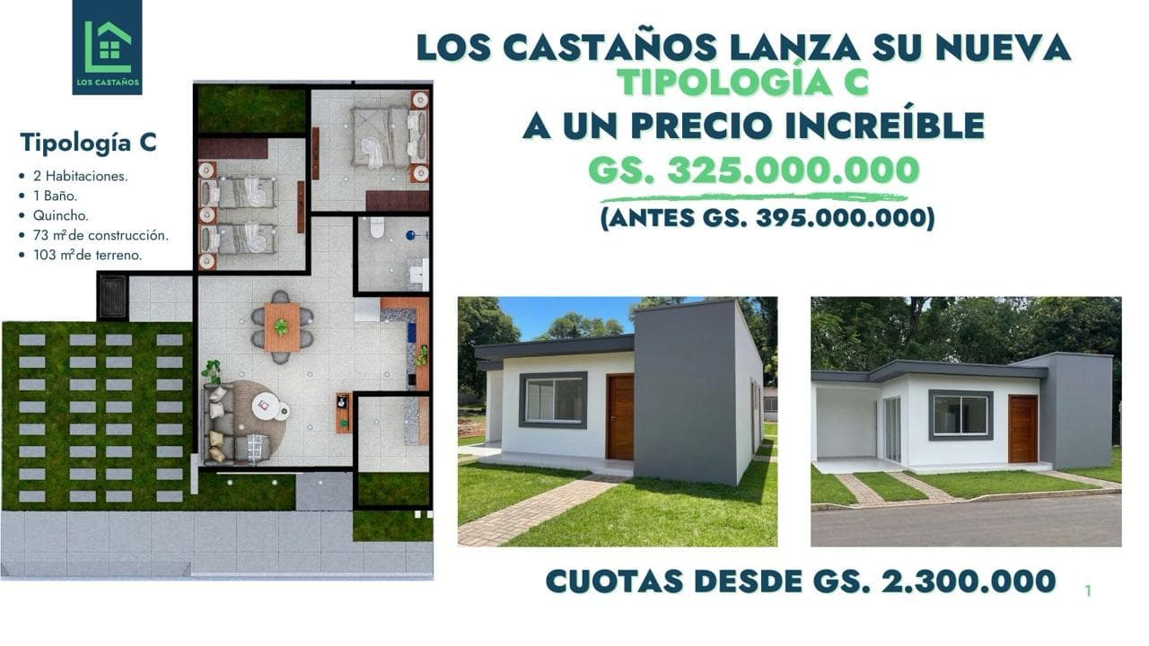 Chalet de 2 dormitorios en barrio cerrado los castaños, foto 3