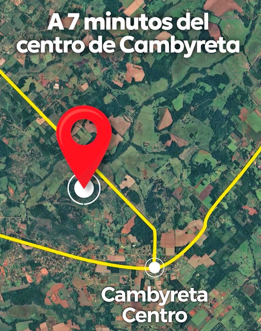 EN VENTA - Terreno de 7 Has en Cambyreta — foto 2