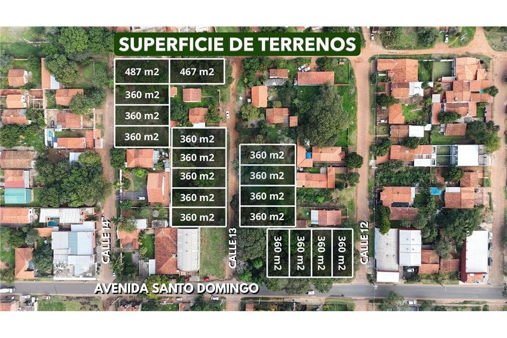 18 terrenos en venta en Laurelty - Luque, foto 2