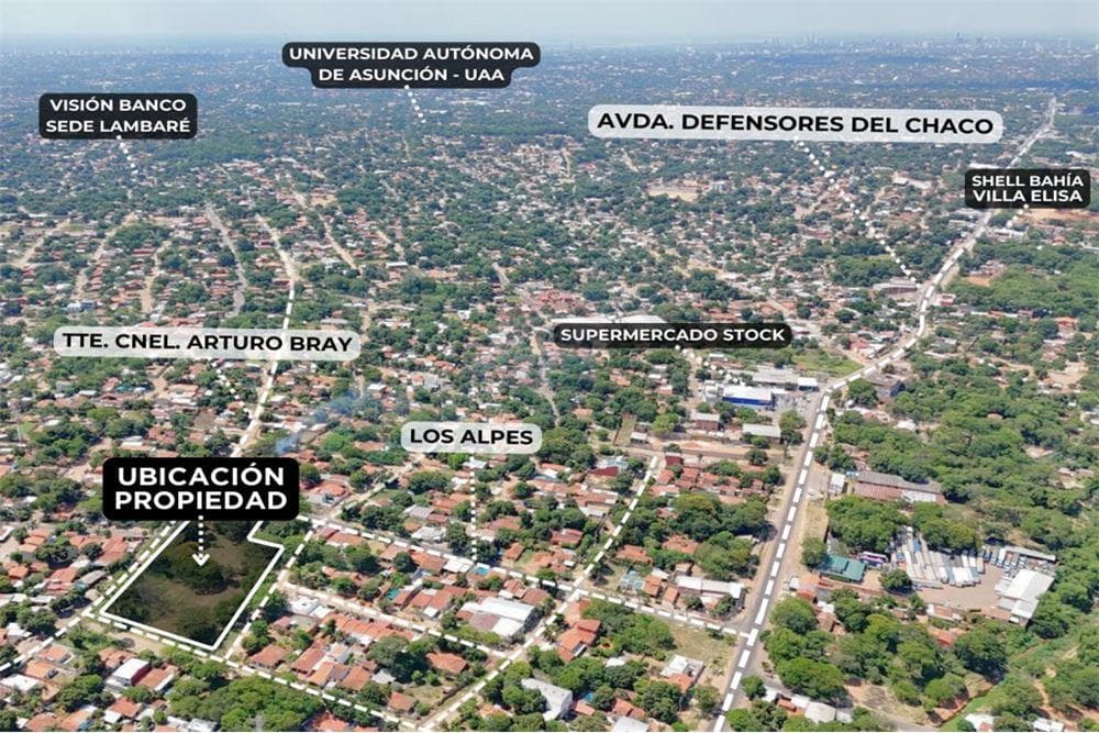 Terreno de 7.890 m² en el corazón de Puerto Pabla, Lambaré, foto 3